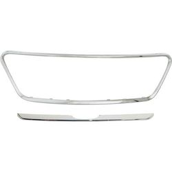 Replacement Grille Trim Chrome, Center & Lower, 1-year unlimited-mileage warranty SET-C070710-2