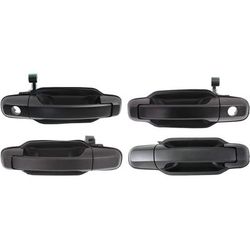 Replacement Exterior Door Handle Primed, Front & Rear, Driver Passenger Side, 1-year unlimited-mileage warranty SET-REPK462117-4
