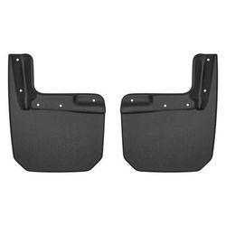 Husky Liners Mud Flaps Thermoplastic Black Custom Fit Series, Front, Driver & Passenger Side, Lifetime limited warranty 58151