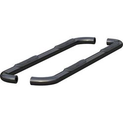 Aries Nerf Bars Stainless Steel Gloss Black 3in Side Series, Lifetime limited warranty with 5-year on finish 215045