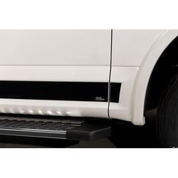Putco Rocker Panel Trim Stainless Steel Black Platinum, Lifetime limited warranty 9751444BP