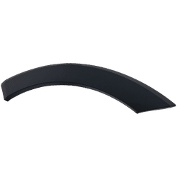 Replacement Fender Flares Plastic Textured Black, Front, Passenger Side, 1-year unlimited-mileage warranty RF22130013