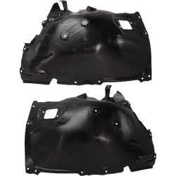 Replacement Fender Liner, Front, Driver & Passenger Side, Front Section, 1-year unlimited-mileage warranty SET-RB22210047