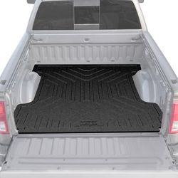 Husky Liners Bed Mat Rubber Black Molded Heavy Duty Series, Lifetime Liner limited warranty 16007