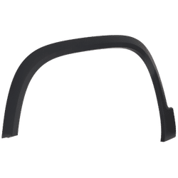 Replacement Fender Flares Plastic Textured Black, Front, Driver Side, 1-year unlimited-mileage warranty RG22130014