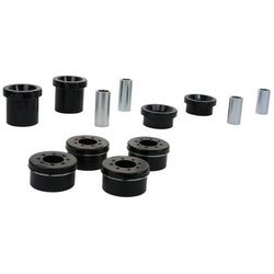 Whiteline Subframe Bushing Black, Rear, Lifetime limited warranty W93165