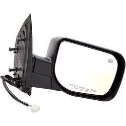 Dorman Mirror Black, Passenger Side, Lifetime limited warranty 955-1093