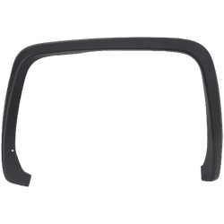 Replacement Fender Trim Plastic Textured Black, Rear, Driver Side, 1-year unlimited-mileage warranty RG55390006