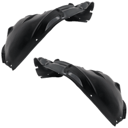 Replacement Fender Liner, Front, Driver & Passenger Side, 1-year unlimited-mileage warranty SET-RC22210055