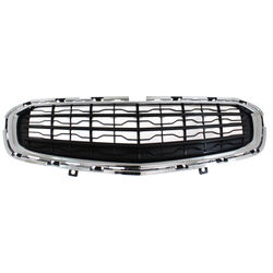 Replacement Grille Assembly Plastic Textured Gray Grille, Lower, 1-year unlimited-mileage warranty RC07010016Q