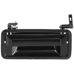 Replacement Exterior Door Handle Smooth Black, Front or Rear, Driver Side, 1-year unlimited-mileage warranty C462108