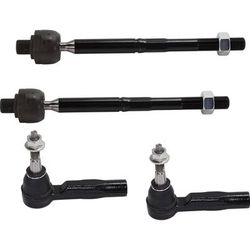 TrueDrive Tie Rod End, Front, Driver & Passenger Side, Inner Outer, 1-year unlimited-mileage warranty SET-RC28210089-4