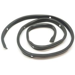 German Valance Panel Seal, Rear, 24-month or 24,000-mile limited warranty 911-505-345-03