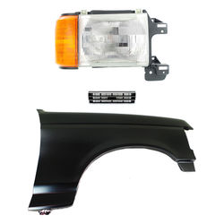 Replacement Fender Steel Primed, Front, Passenger Side, 1-year unlimited-mileage warranty KIT-022423-80601