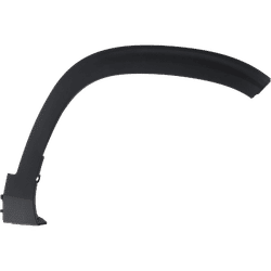 Replacement Fender Flares Plastic Textured Black, Front, Passenger Side, 1-year unlimited-mileage warranty RK22130007Q