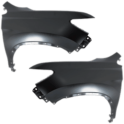 Replacement Fender Steel Primed, Front, Driver & Passenger Side, 1-year unlimited-mileage warranty SET-RH22010037