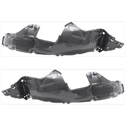 Replacement Fender Liner, Front, Driver & Passenger Side, 1-year unlimited-mileage warranty SET-RH22210023Q