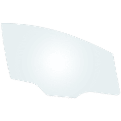 Replacement Door Glass, Front, Passenger Side, 1-year unlimited-mileage warranty RF48010035