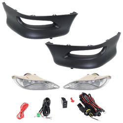 Replacement Valance Plastic Primed Side Spoiler, Front, Driver & Passenger Side, Lower, 1-year unlimited-mileage warranty KIT-091523-182