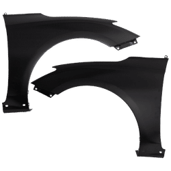 Replacement Fender Steel Primed, Front, Driver & Passenger Side, 1-year unlimited-mileage warranty SET-RH22010075