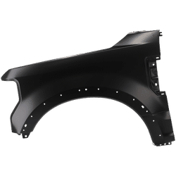 Replacement Fender Aluminum Primed, Front, Driver Side, 1-year unlimited-mileage warranty RF22010044