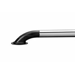 Putco Bed Rails Stainless Steel Black and Silver, 79809