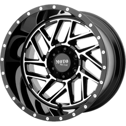 Moto Metal Wheel Aluminum Black, Lifetime Limited Warranty on Structure; 1 Year Finish MO98529068300