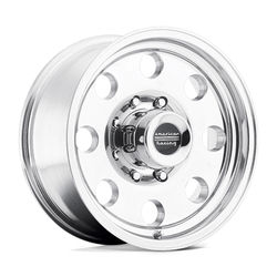 American Racing Wheel Aluminum Polished, Lifetime Structural Limited Warranty With 1 Year On Finish AR1725883