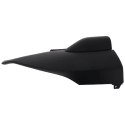 Replacement Valance Plastic Textured Black, Front, Passenger Side, 1-year unlimited-mileage warranty RA01750023