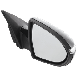 JC Whitney Mirror Paintable, Passenger Side, 1-year limited warranty JKA43ER-S