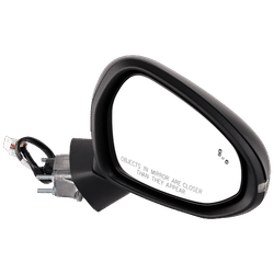 JC Whitney Mirror Paintable, Passenger Side, 1-year limited warranty JKA105ER-S