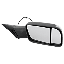 JC Whitney Mirror Textured Black, Passenger Side, 1-year limited warranty JDG186ER-S