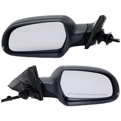 JC Whitney Mirror Paintable, Driver & Passenger Side, 1-year limited warranty SET-JAU08ER-S