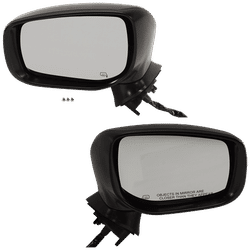 JC Whitney Mirror Paintable, Driver & Passenger Side, 1-year limited warranty SET-JSU49ER-S