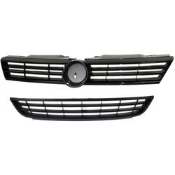 Replacement Grille Assembly Plastic Black Grille, 1-year unlimited-mileage warranty KIT-072924-C3780