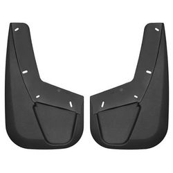 Husky Liners Mud Flaps Plastic Black Custom Fit Series, Front, Driver & Passenger Side, Lifetime limited warranty 56731