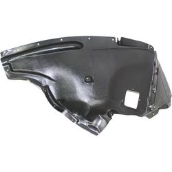 Replacement Fender Liner, Front, Passenger Side, Front Section, 1-year unlimited-mileage warranty REPB222129
