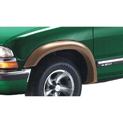 Bushwacker Fender Flares Plastic Black Extend-A-Fender Series, Front, Driver & Passenger Side, Lifetime limited warranty 41023-11
