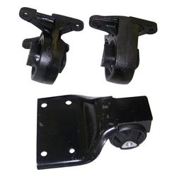 Crown Motor Mount Black OE Replacement Series, Front & Rear, Driver Passenger Side, 1 year or 12,000-mile limited warranty 52059252K