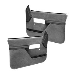Coverlay Door Trim Panel Dark Gray Replacement Series, Front, Driver & Passenger Side, Lifetime limited warranty 18-37N-DGR