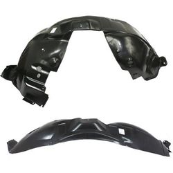 Replacement Fender Liner, Front, Driver & Passenger Side, 1-year unlimited-mileage warranty SET-ARBF222103