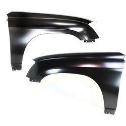 Replacement Fender Steel Primed, Front, Driver & Passenger Side, 1-year unlimited-mileage warranty SET-C220135