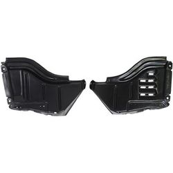 Replacement Fender Liner, Front, Driver & Passenger Side, Front Section, 1-year unlimited-mileage warranty SET-RBT222103