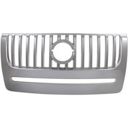 Replacement Grille Assembly Plastic Chrome Grille, 1-year unlimited-mileage warranty REPM070129