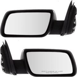 Kool Vue Mirror Textured Black, Driver & Passenger Side, 1-year limited warranty SET-FD196ER