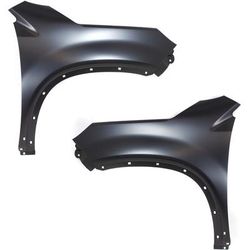 Replacement Fender Steel Primed, Front, Driver & Passenger Side, 1-year unlimited-mileage warranty SET-REPK220105