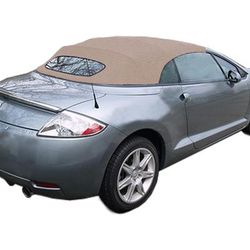 Kee Auto Top Convertible Cloth Beige, 8-year limited warranty CF4047DF03SF