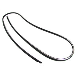 Precision Parts Windshield Molding Black/Chrome, Lifetime limited warranty WFS F2158