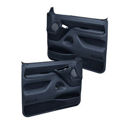 Coverlay Door Trim Panel Blue Replacement Series, Front, Driver & Passenger Side, Lifetime limited warranty 12-94F-DBL