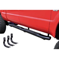 Go Rhino Nerf Bars Aluminum Powdercoated Black OE Xtreme SideSteps Series, 685404580CB
